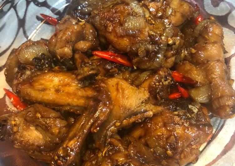 Resep Ayam goreng mentega Anti Gagal