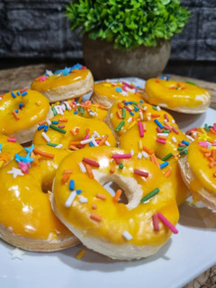 Una foto de ROSQUITAS GLASEADAS. Feliz de compartir mi receta 500 ❤️