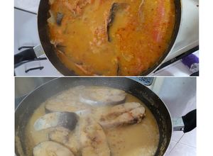 Una foto de Pescado o camarones encocados