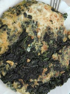 Una foto de Tortilla de espinacas