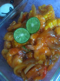 Foto resep Udang saus padang