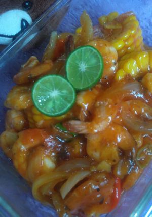 Foto resep Udang saus padang