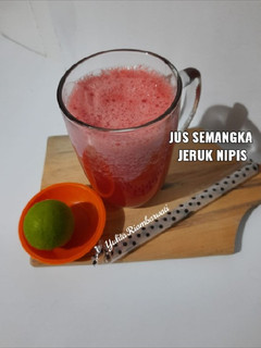 Foto resep 157. Jus Semangka Jeruk Nipis