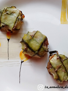 Foto di Bombette di zucchine e carne macinata