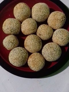 Foto resep Onde onde isi kacang ijo + beras hitam