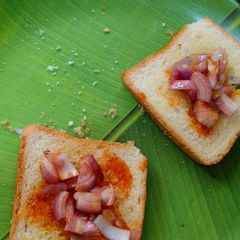 A picture of Chef's special butter toast.