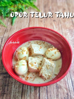 Foto resep Opor Telur Tahu