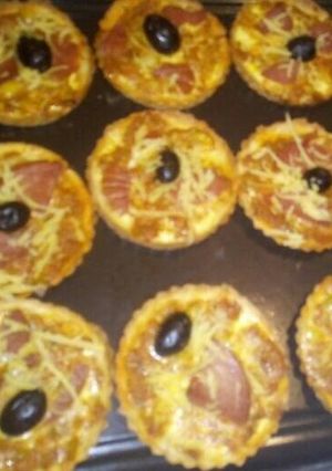 صورة لوصفة كيش بالتونة
