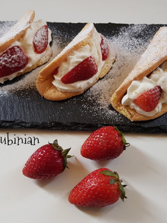 Foto di Tacos di fragole con panna e Nutella®