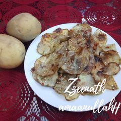 A picture of Oven Roasted Potato Chips.