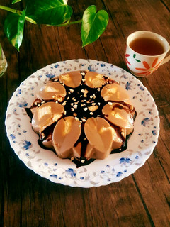 عکسی از دستور دسر موز و قهوه🍌☕