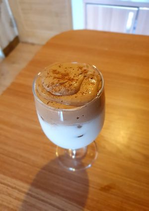 Foto resep Dalgona milo coffee