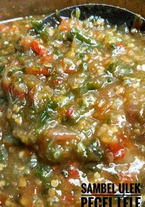 Foto resep Sambel ulek pecel lele