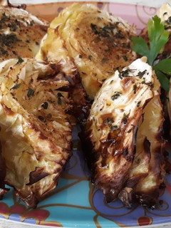 Una foto de Col al horno