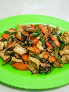 Foto resep Tumis kerang cabe hijau + tahu #BikinRamadanBerkesan