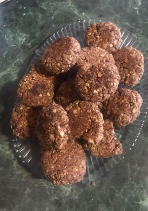 Una foto de Galletas de avena y chocolate