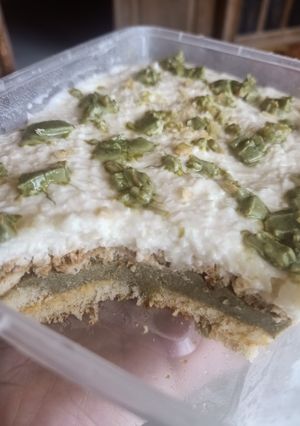 Foto resep Matcha Cheese cake (Dessert Box)