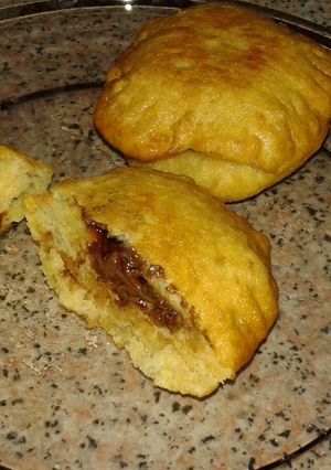 Una foto de Tortitas con nutella