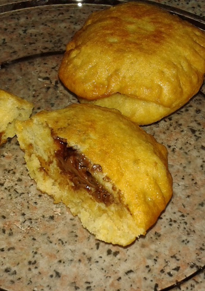 Una foto de Tortitas con nutella