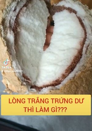 Hình của món Lòng trắng trứng.