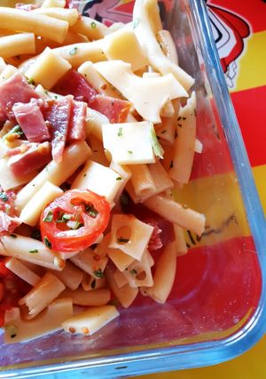 Une photo de Salade 🥗 de pâtes froide