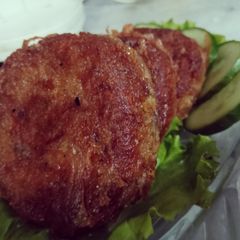 A picture of Shami Kabab.