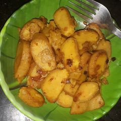 A picture of Chana daal Gujhiya.