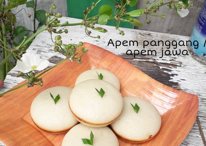 Resep Apem Jawa Apem Panggang Oleh Mama Fathan Cookpad