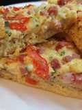 Oven Pizza with Sandwich Bread