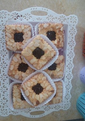صورة لوصفة صابلي باللوز ايفيلي