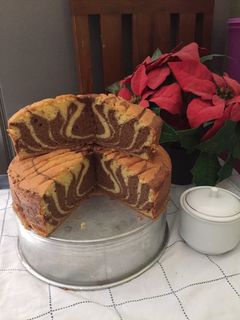 Foto resep Cake zebra panggang