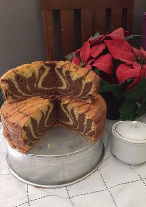 Foto resep Cake zebra panggang