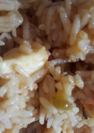 A picture of Paneer pulav.