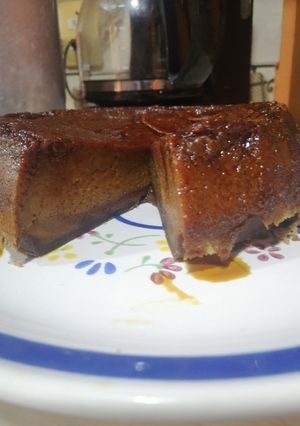 Una foto de Pastel imposible / Chocoflan
