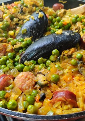 Una foto de Paella a la chilena ❤️