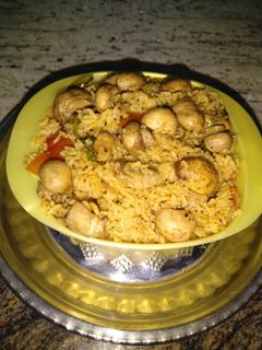 மஷ்ரூம் பிரியாணி செய்முறை முக்கிய புகைப்படம்