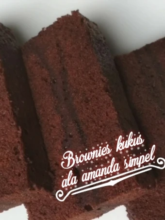 Cara Mudah Membikin Resep Brownies kukus ala amanda simpel yang Bisa Manjain Lidah Anti Ribet, Bikin Ngiler