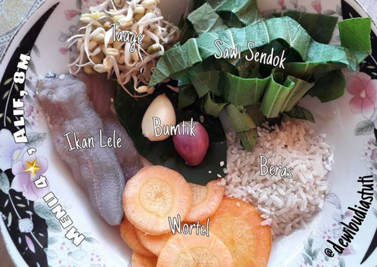 Resep: Mpasi 4 BINTANG lele 8 bulan yang Enak