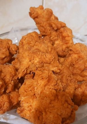 A picture of Chicken Popcorns❤🤩🔥.