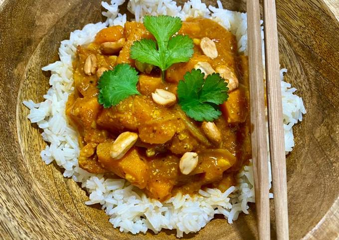 Curry de patate douce au lait de coco de French Feelgood Moments