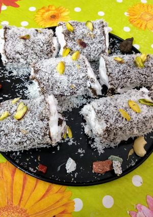 बिस्कुट क्रीम कोको रोल (Biscuit creamy cocoa roll recipe in Hindi) रेसिपी मुख्य फोटो