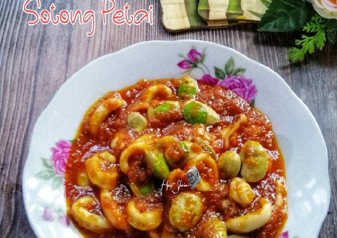 Sambal tumis sotong petai