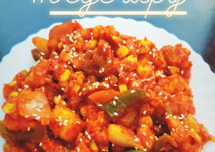 Steps to Prepare Homemade Veg crispy