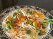 Una foto de noodles de arroz