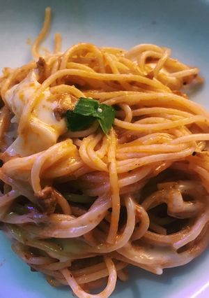 Foto resep Spaggeti Quick melt cheese