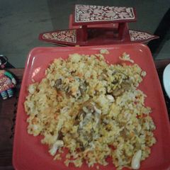 Kashmiri Murg Pulao A picture of Kashmiri Murg Pulao.