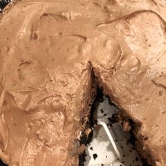 A picture of Ramona’s Chocolate Mousse Pie.