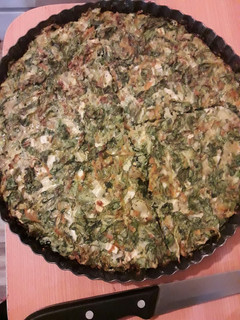 Una foto de Tortilla de lechuga al horno