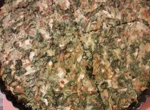 Una foto de Tortilla de lechuga al horno