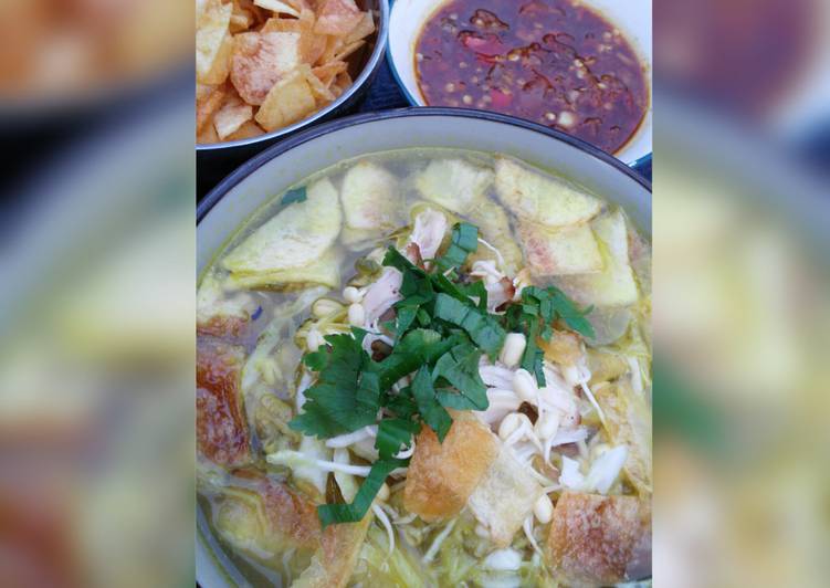 Bagaimana Membuat Soto ceker ayam khas kediri, Enak